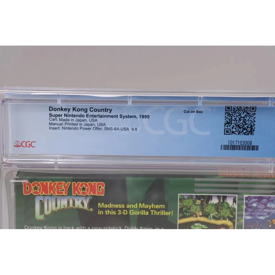 Donkey Kong Country Super Nintendo SNES 1994 CIB Complete in Box CGC Graded 9.0 - Image 4