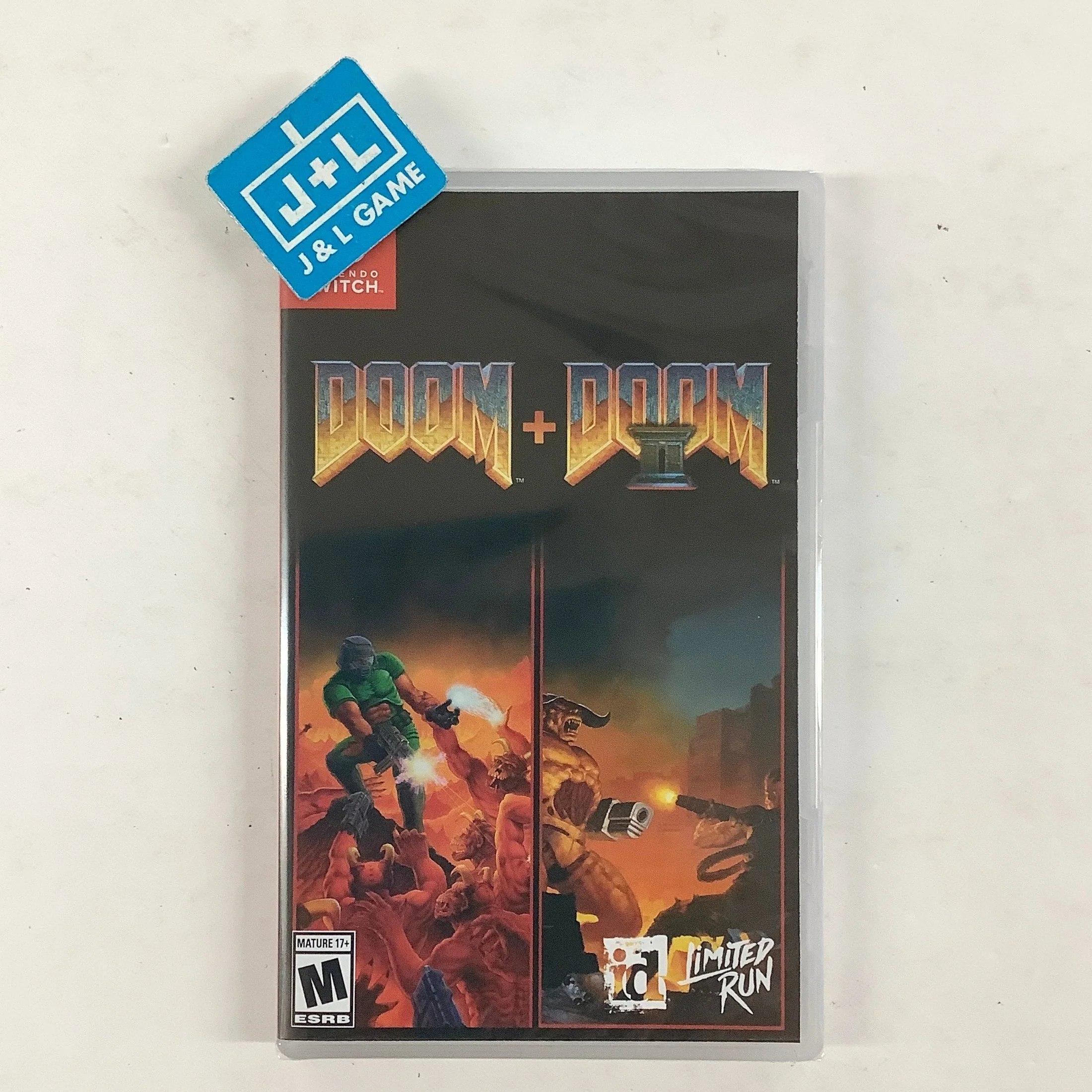 DOOM + DOOM II - Nintendo Switch - Limited Run Games #283 - Image 2