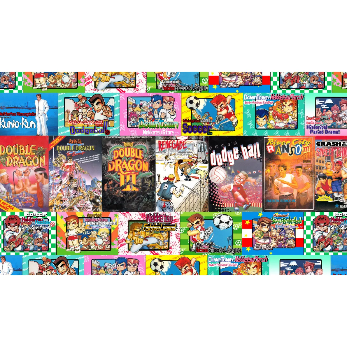 Double Dragon & Kunio-Kun Retro Brawler Bundle - Nintendo Switch - Limited Run #115 - Image 6