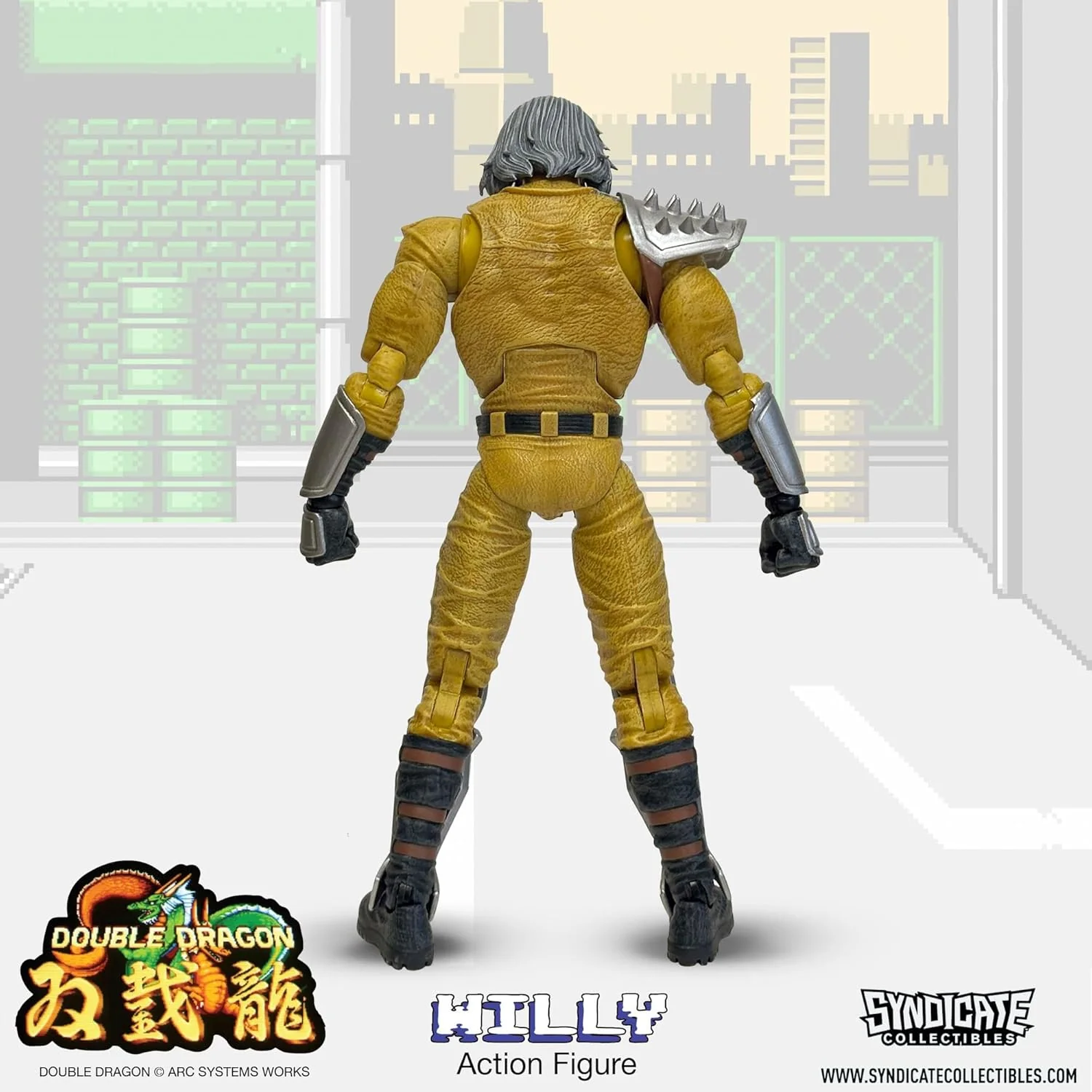 Double Dragon Willy Deluxe Action Figure - Syndicate Collectibles - Image 7