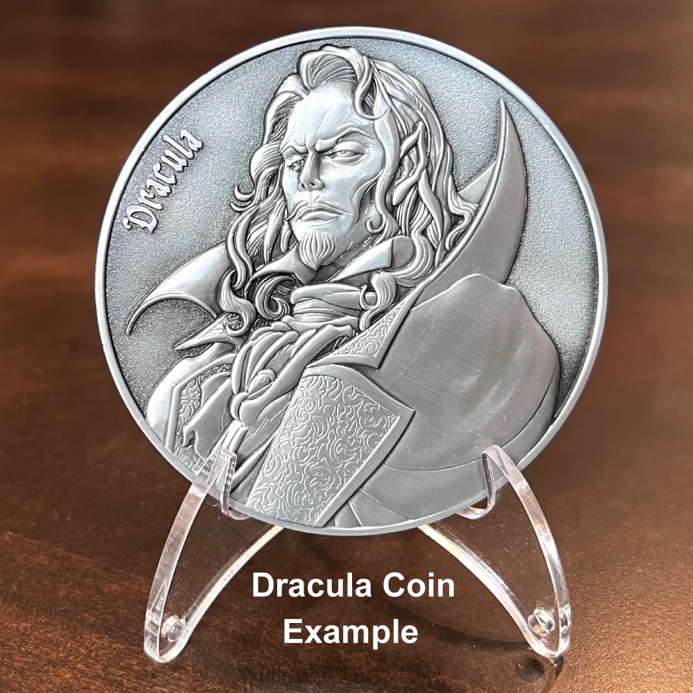 Castlevania Dracula Coin - Goliath Coins - Image 6