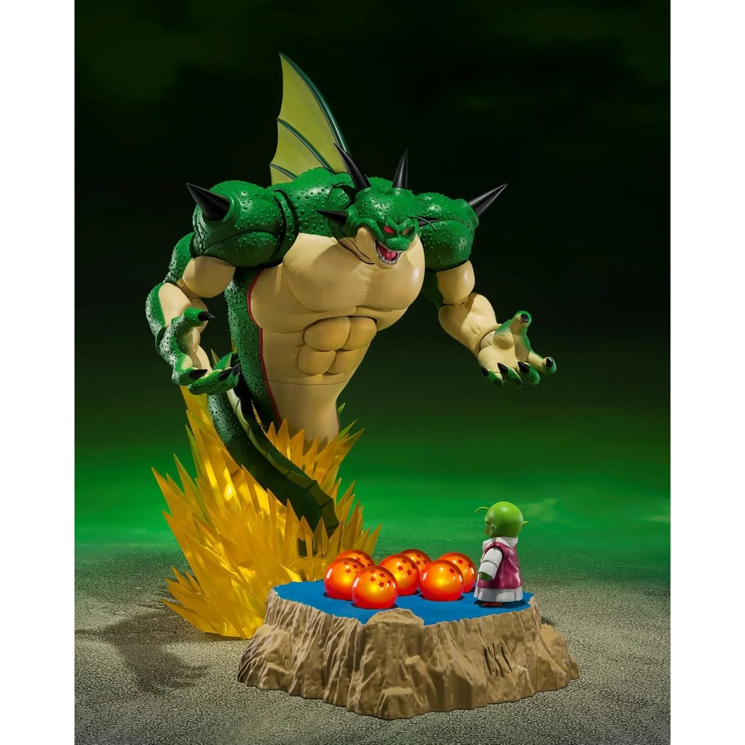 Dragon Ball Z Porunga & Dende Luminous Dragon Ball Action Figure Set - Bandai Spirits - S.H.Figuarts - Image 6
