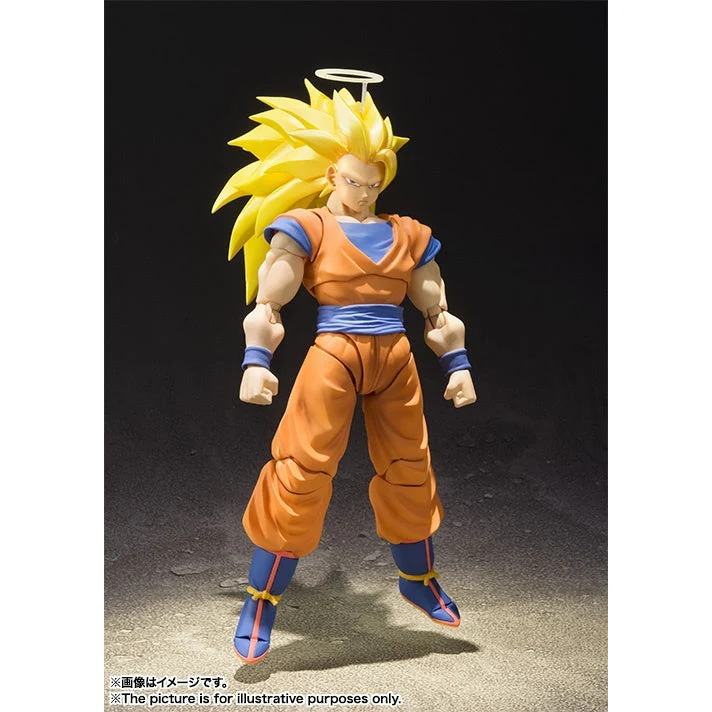 Dragon Ball Z Super Saiyan 3 Son Goku Action Figure - Bandai Spirits (S.H.Figuarts) - Image 2