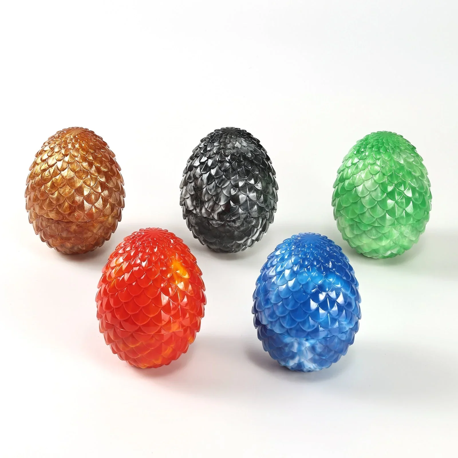Dragon's Hoard RPG Mystery Treasure Egg - Dice Set, Bag, Enamel Pin & More! - Hymgho Dice - Image 4