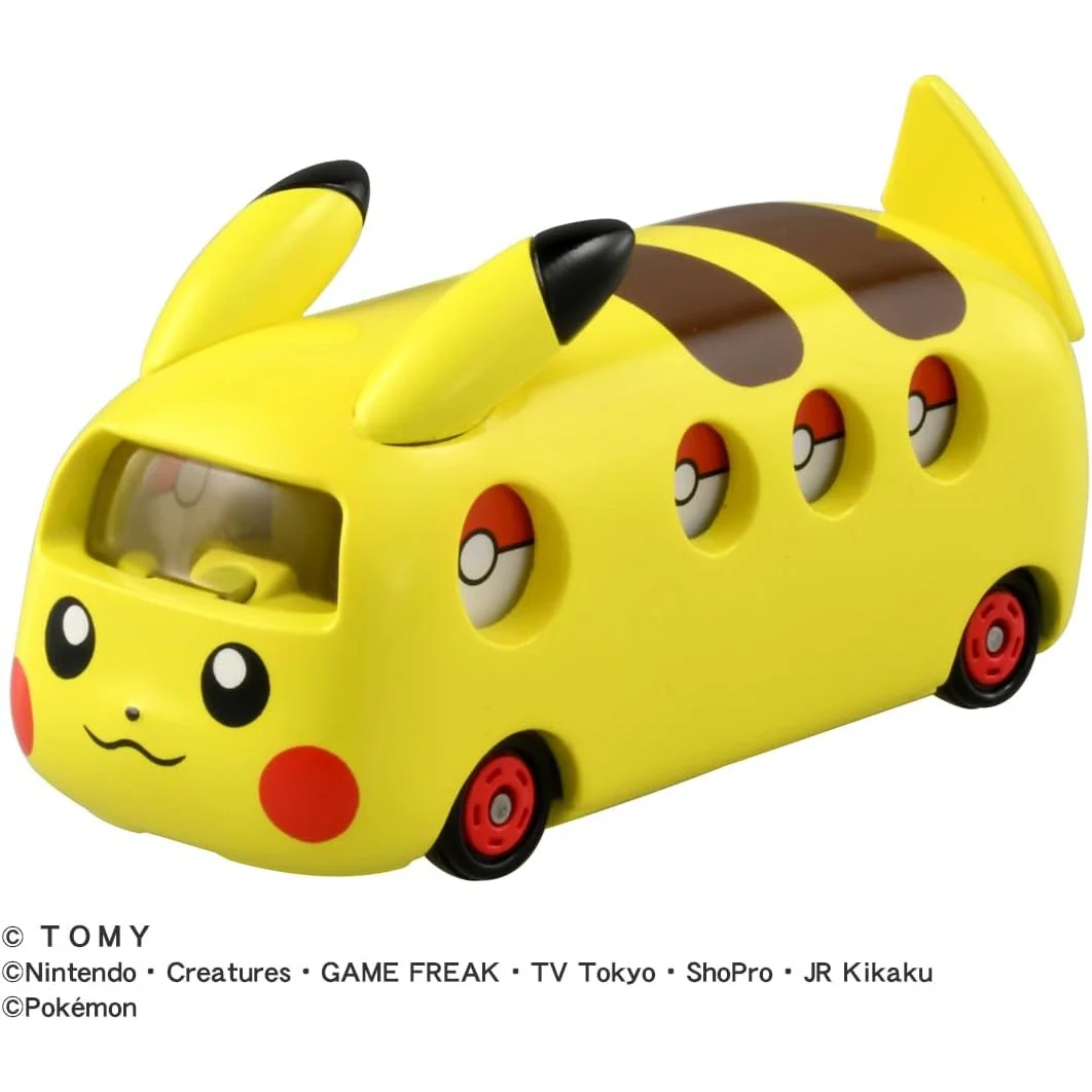 Pokemon Pikachu PoKeDoKo Dokoikocar Diecast Car Toy - Takara Tomy - Dream Tomica #151 - Image 2