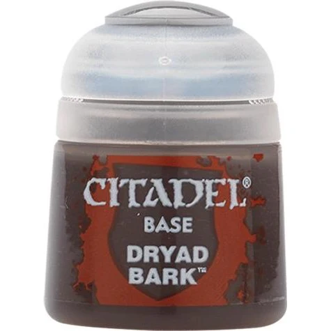Citadel Base: Dryad Bark - Warhammer Model Paint, 12ml Pot - Games Workshop