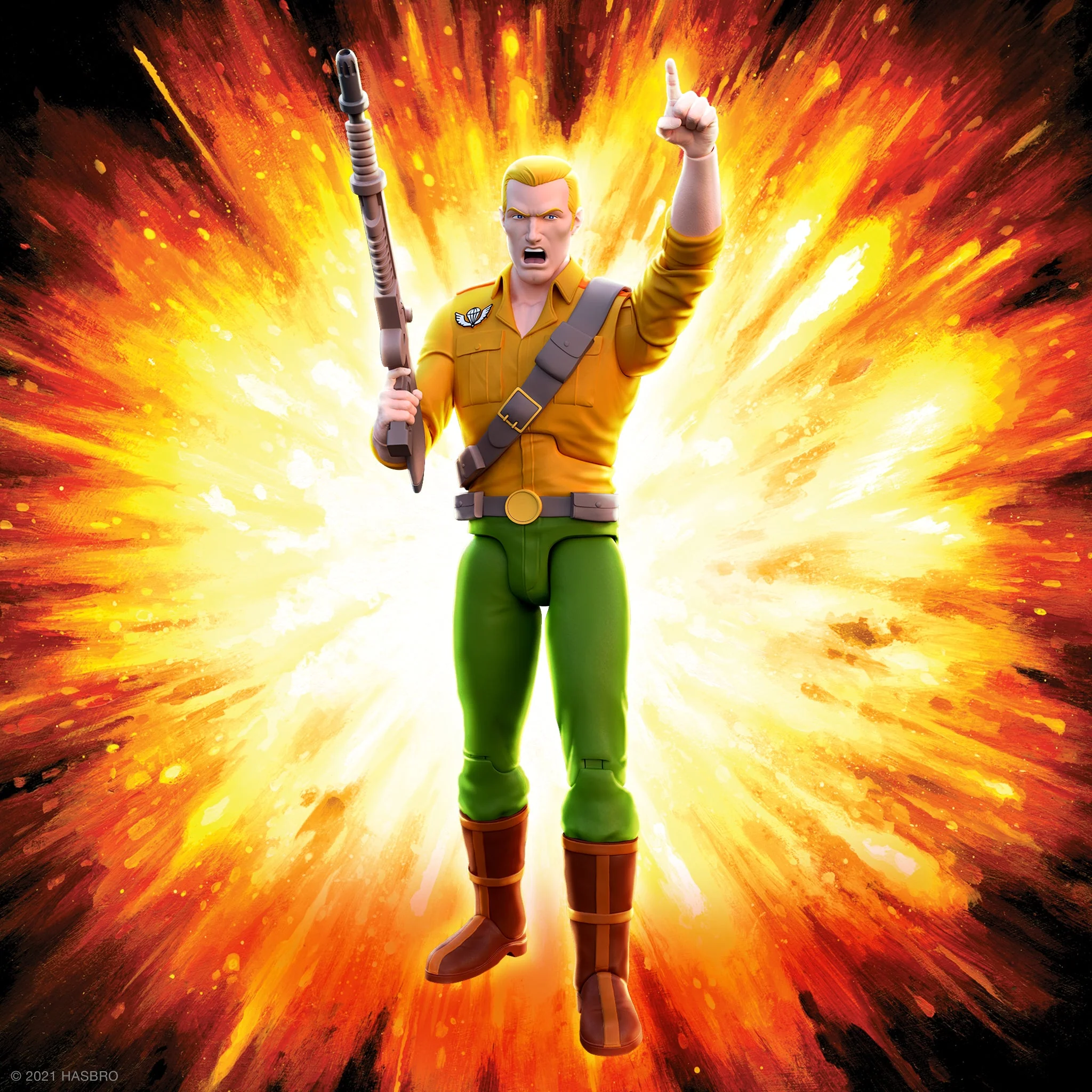 G.I. Joe ULTIMATES! Duke Wave 1 Super7 Figure - Image 2