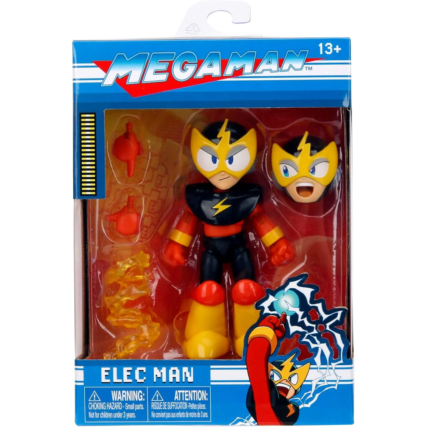 Mega Man Elec Man Action Figure - Jada Toys - Wave 2 - Image 6