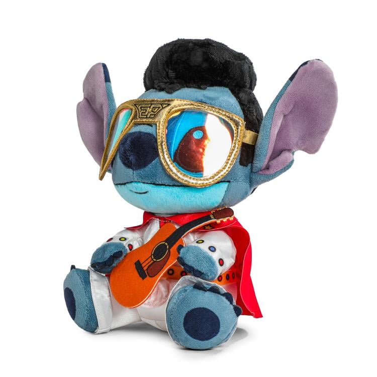 Lilo & Stitch x Elvis White Jumpsuit Elvis 7.5" Plush Toy - Kidobot - (Phunny)