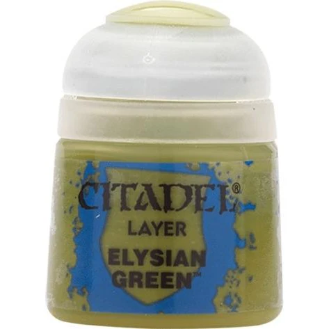 Citadel Layer: Elysian Green - Warhammer Model Paint, 12ml Pot - Games Workshop - Image 2