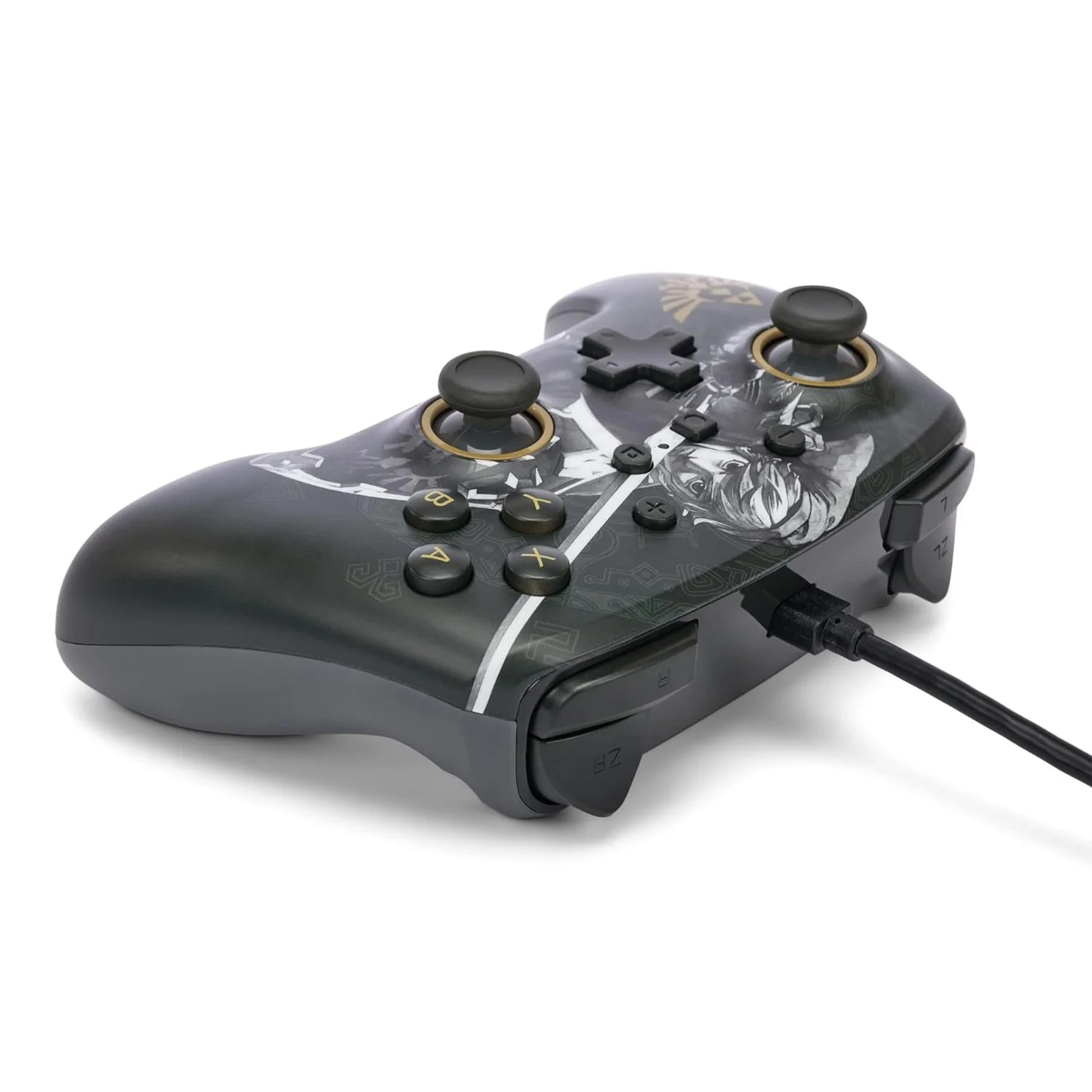 The Legend of Zelda Battle-Ready Link Enhanced Wired Controller - Nintendo Switch - PowerA - Image 5