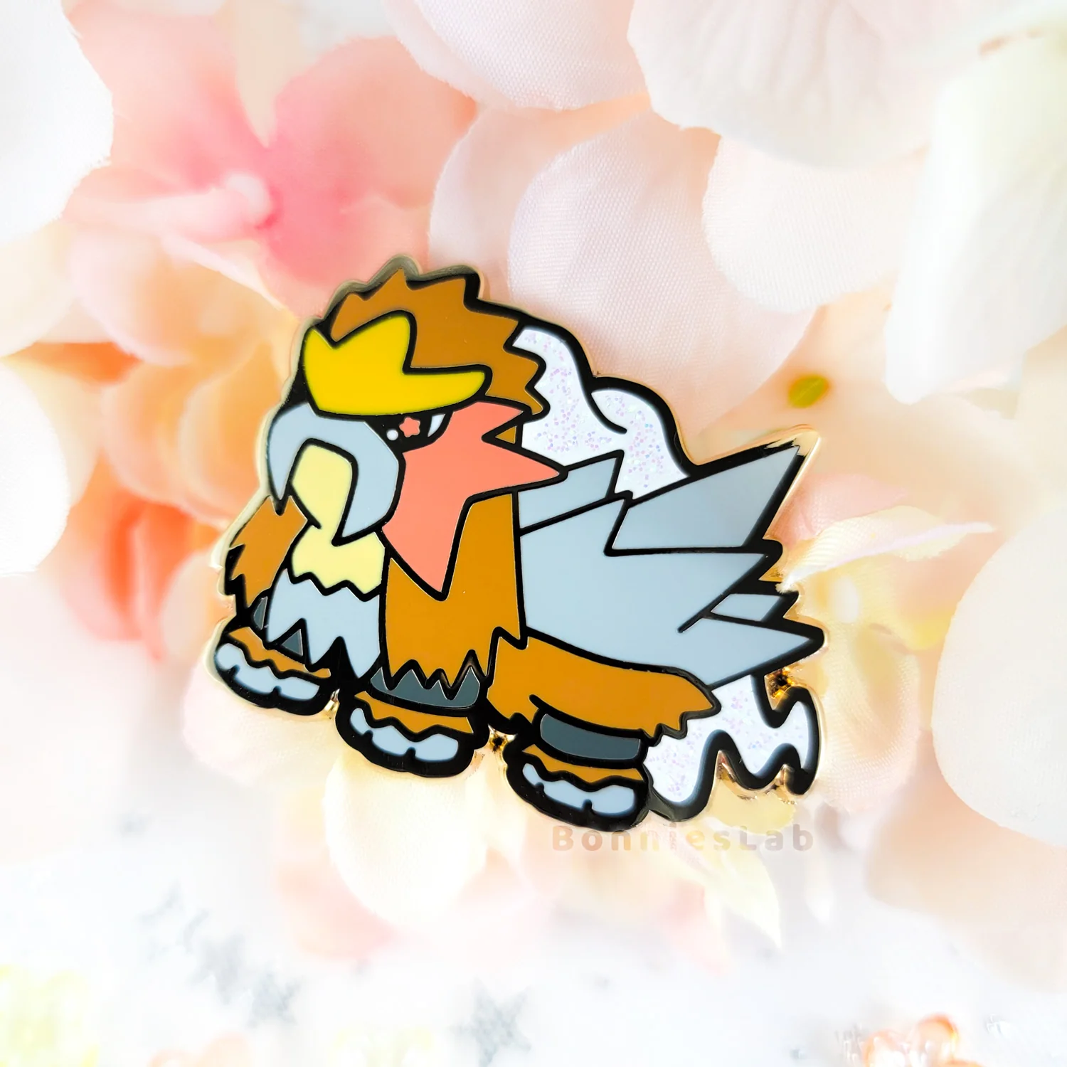 Entei Enamel Pin - Bonnies Lab - Image 3