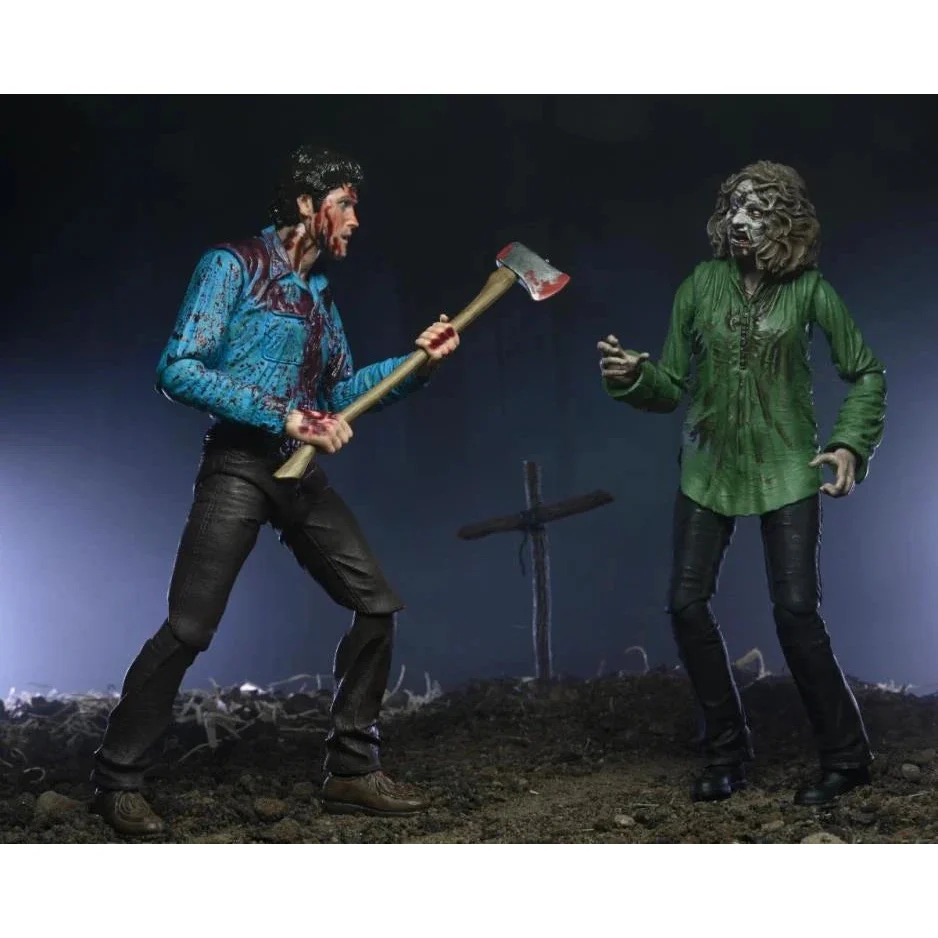 Evil Dead Bloody Ash & Cheryl Williams Ultimate Action Figure 2-Pack - NECA - Image 2