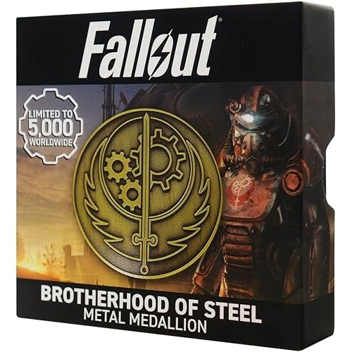 Fallout Brotherhood of Steel Medallion & Vinyl Sticker - Fanattik - Numbered Limited Edition - Image 13