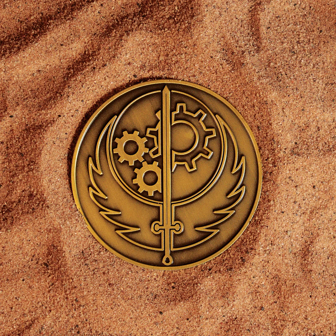 Fallout Brotherhood of Steel Medallion & Vinyl Sticker - Fanattik - Numbered Limited Edition - Image 5