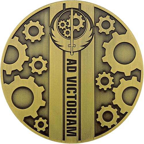 Fallout Brotherhood of Steel Medallion & Vinyl Sticker - Fanattik - Numbered Limited Edition - Image 9
