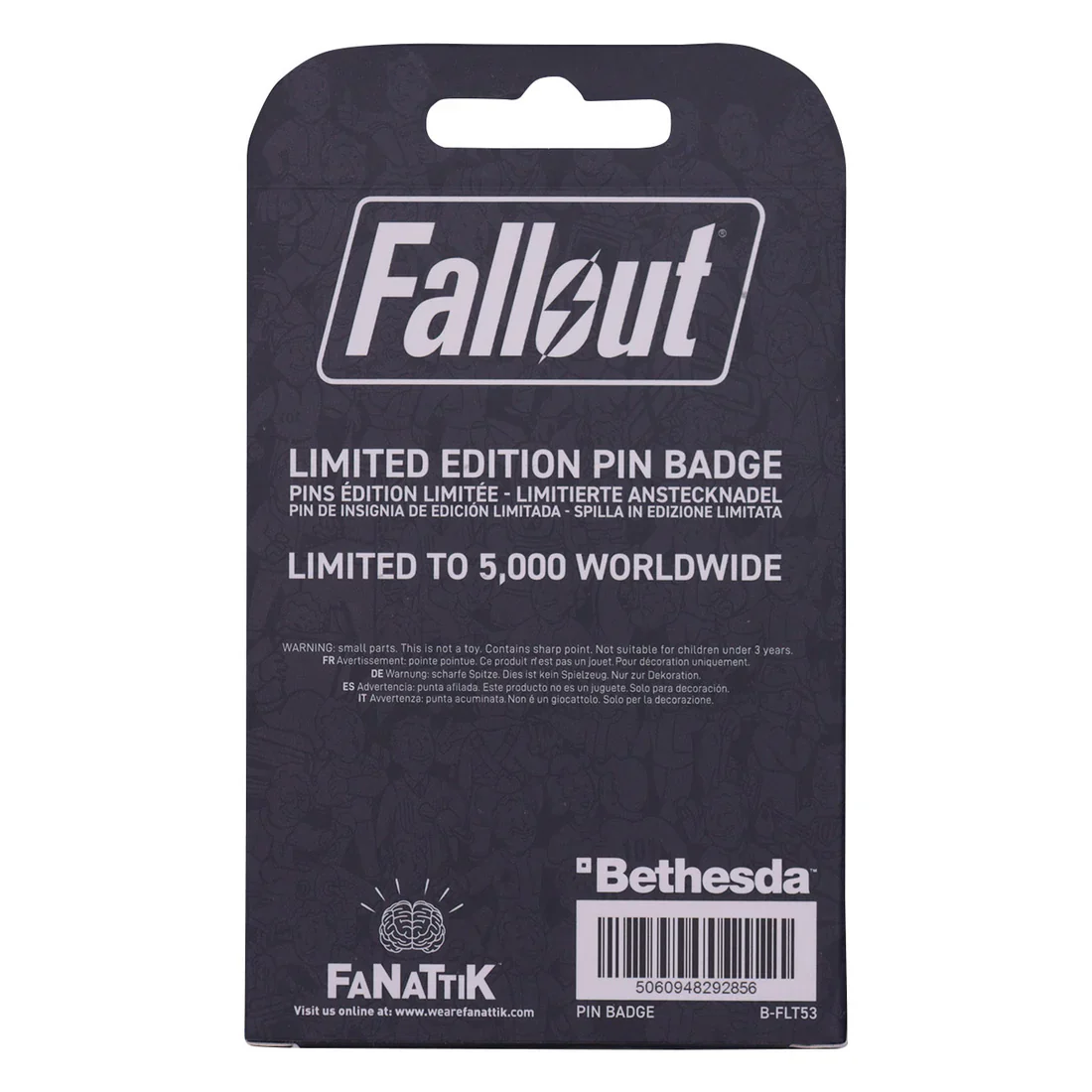 Fallout Vault Boy Enamel Pin Badge - Fanattik - Numbered Limited Edition - Image 4