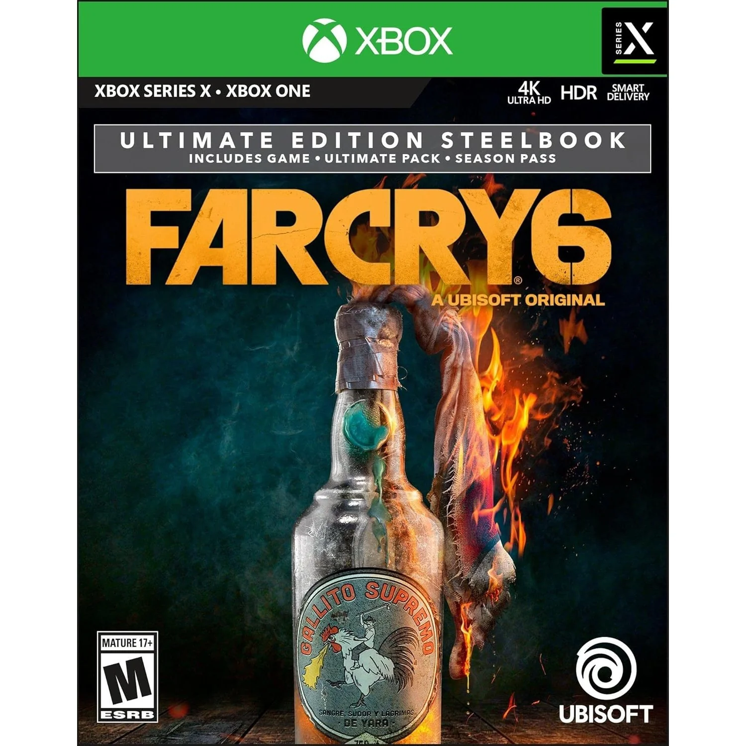 Far Cry 6 Steelbook Edition Ultimate Edition - Xbox Series X, Xbox One - Ubisoft