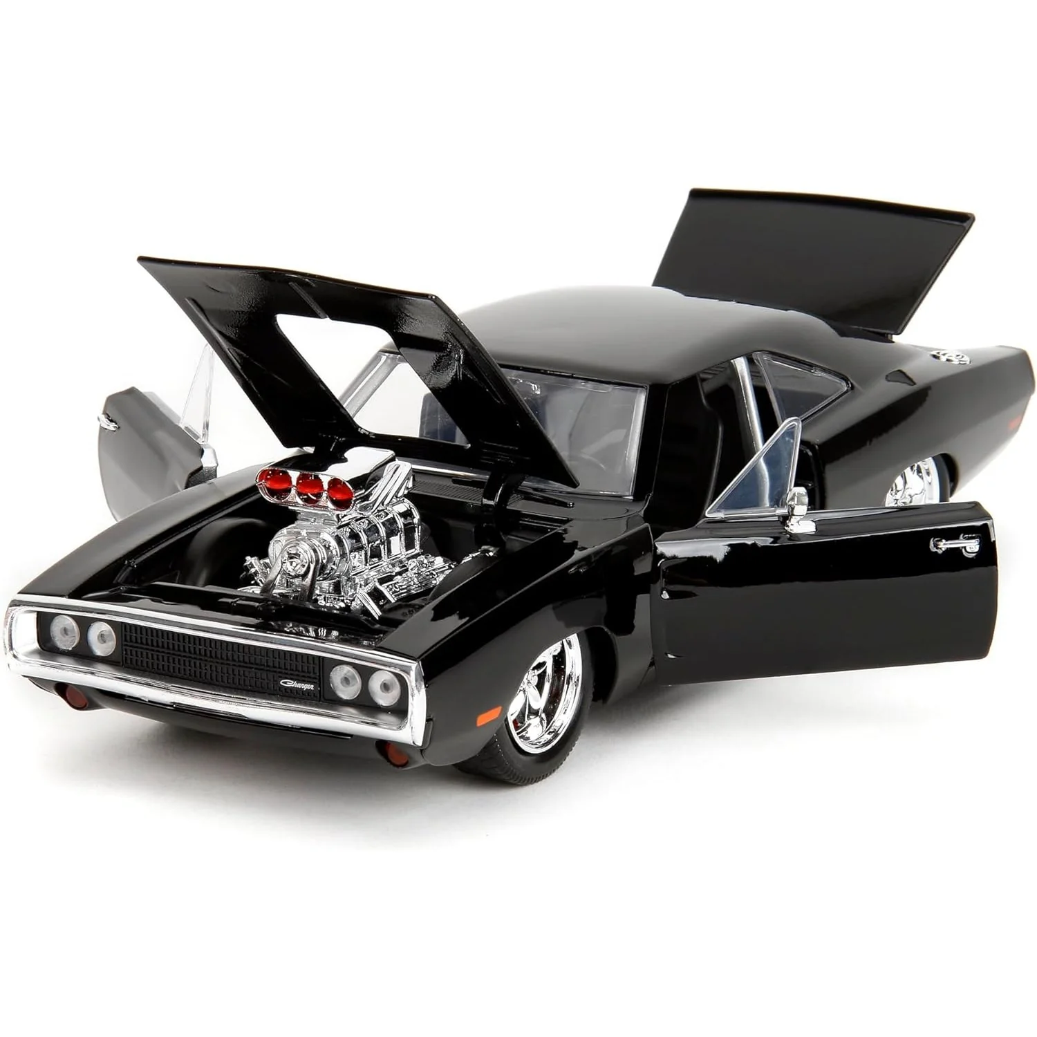 Fast & Furious 1970 Dodge Charger Replica - 1:24 Scale Diecast Car - Jada Toys - Image 3