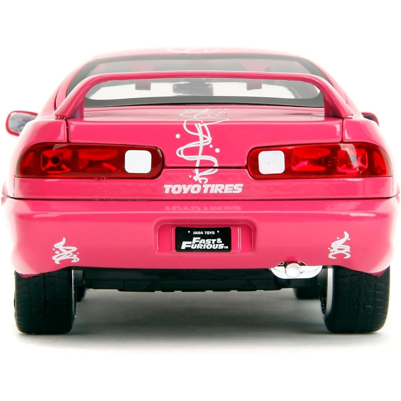Fast & Furious 1995 Honda Integra Type R (Suki's Pink Design) - 1/24 Scale Die-Cast Car - Jada Toys - Image 6