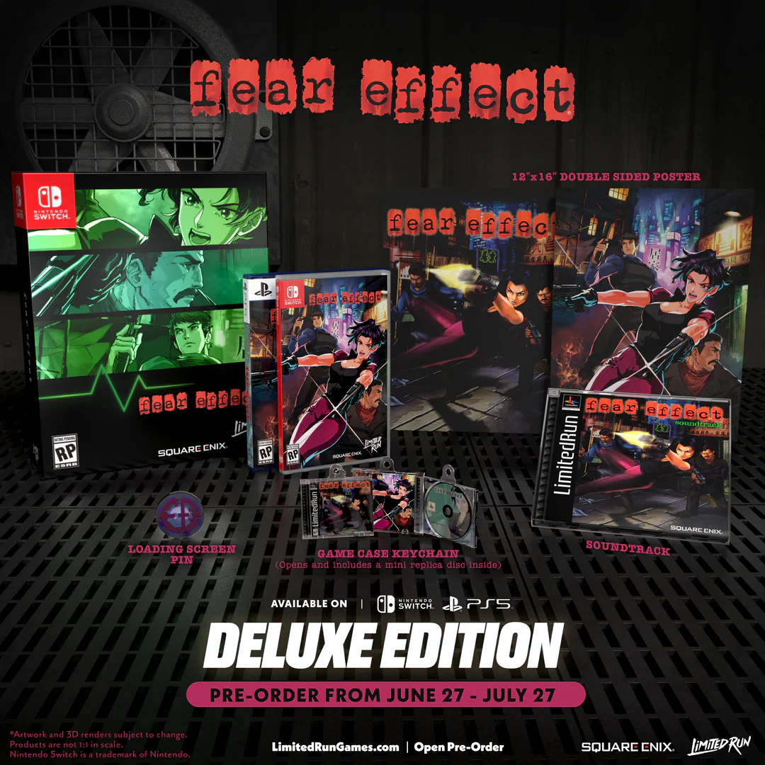 Fear Effect Deluxe Edition - Nintendo Switch - Limited Run Games, Square Enix - Image 2