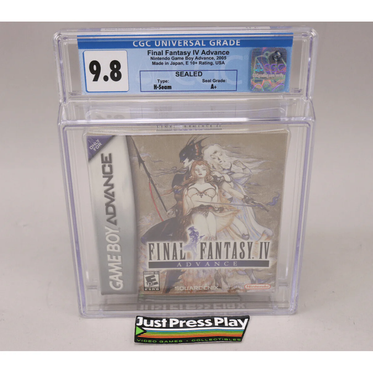 Final Fantasy IV 4 Nintendo Game Boy Advance GBA Sealed CGC 9.8 A+ Near Perfect!