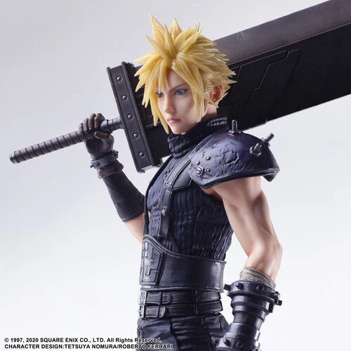Final Fantasy VII Cloud Strife Static Arts Figure - Image 4