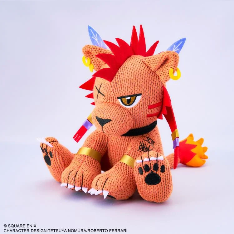 Final Fantasy VII Remake Red XIII Knitted Plush - Square Enix - Image 4