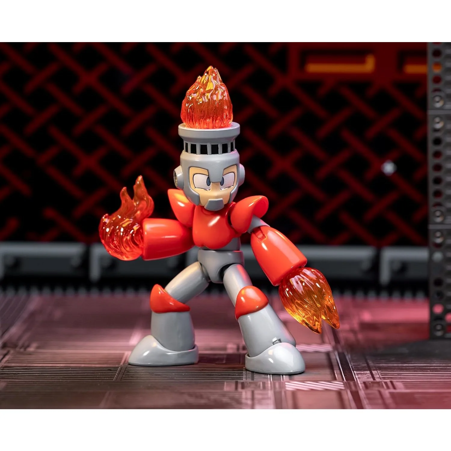 Mega Man Fire Man 1/12 Scale Action Figure - Jada Toys - Image 4