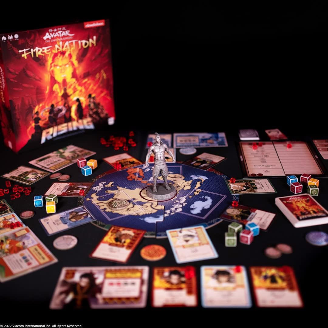 Avatar: The Last Airbender: Fire Nation Rising Co-op Board Game - USAopoly - Image 2