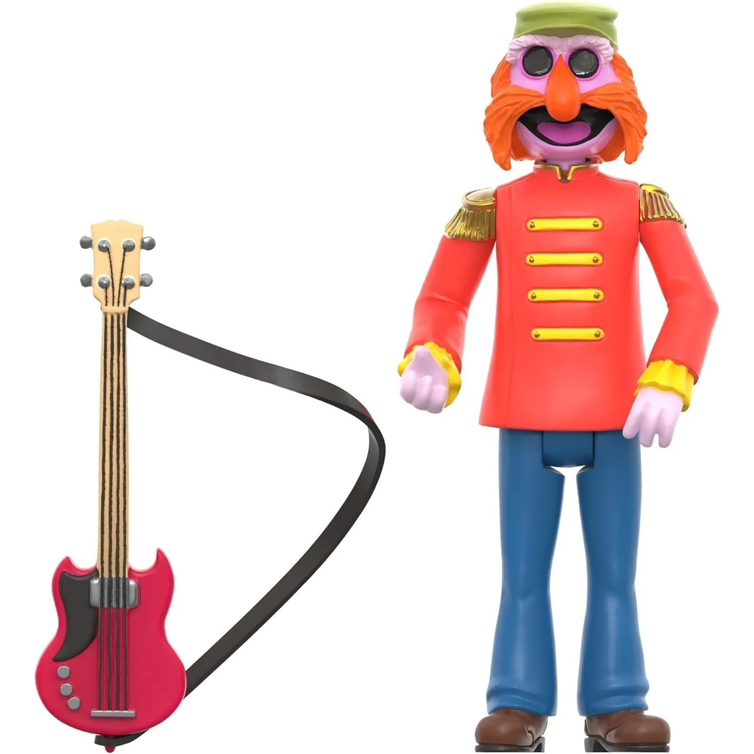 The Muppets Dr. Teeth & The Electric Mayhem Floyd Action Figure - Super7 - ReAction (Wave 1)