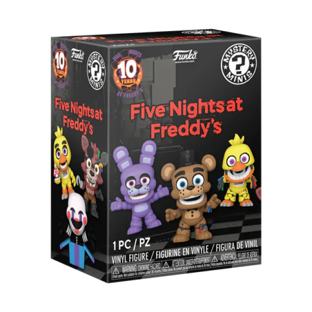 Five Nights at Freddy's 10th Anniversary Blind Box - 1 Random Figure, 12 Possible Designs - Funko Mystery Minis - Image 3