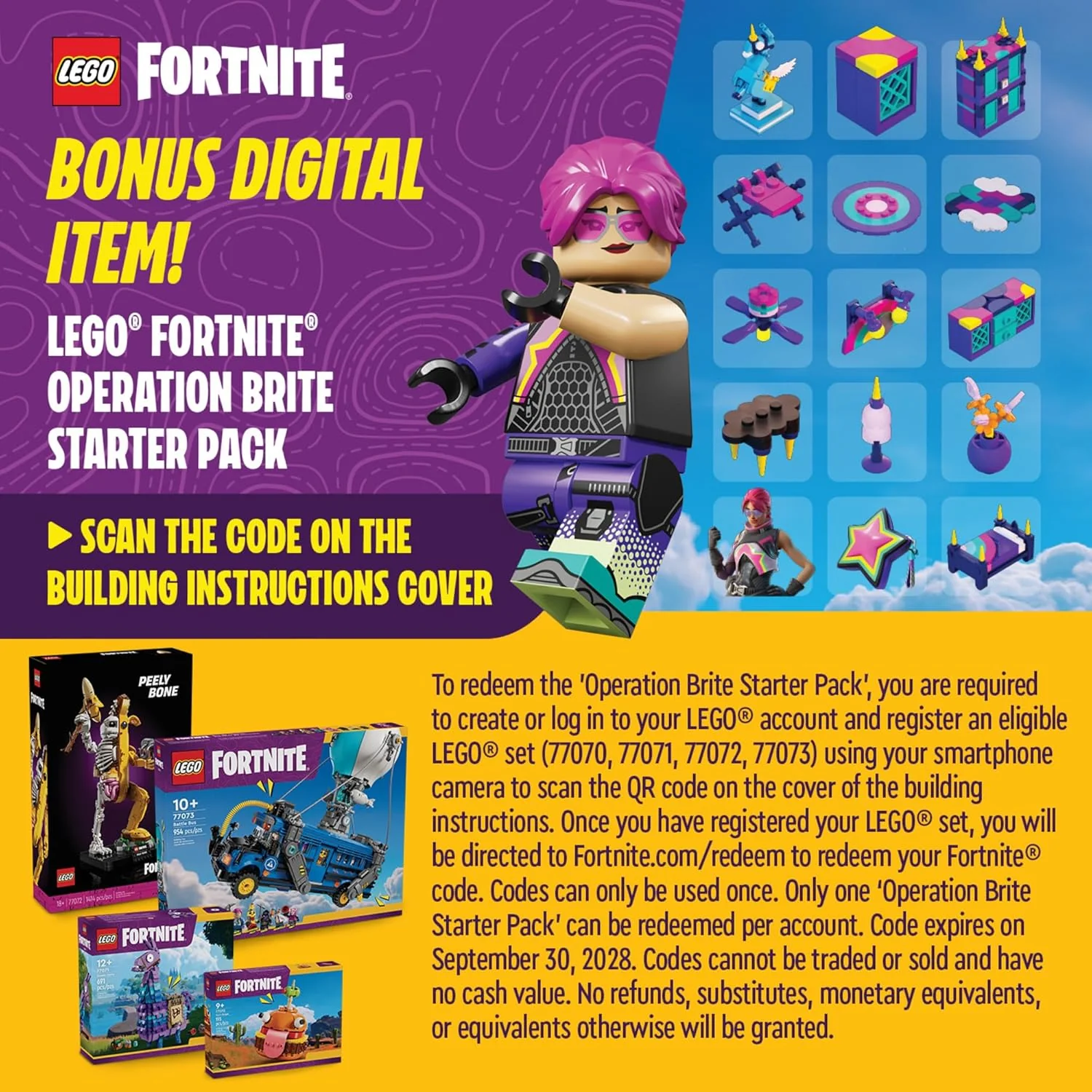 Fortnite Supply Llama Building Set - LEGO (#77071) - Image 3