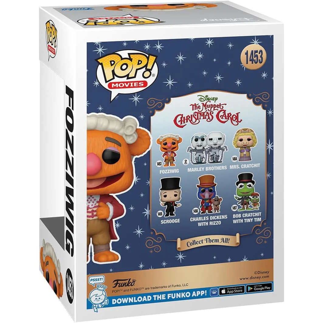 The Muppet Christmas Carol Fozzie Bear as Fozziwig Funko Pop! #1453 - Image 3