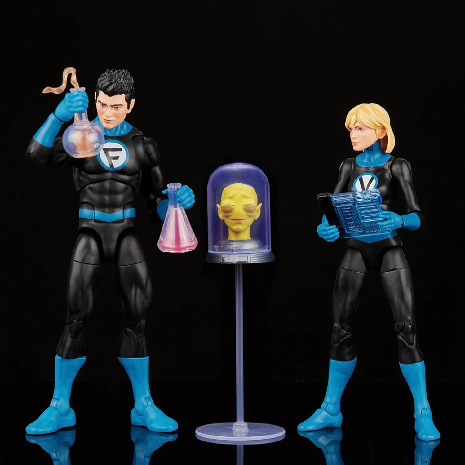Fantastic Four Franklin & Valeria Richards Action Figure 2-Pack - Hasbro - Marvel Legends - Image 2