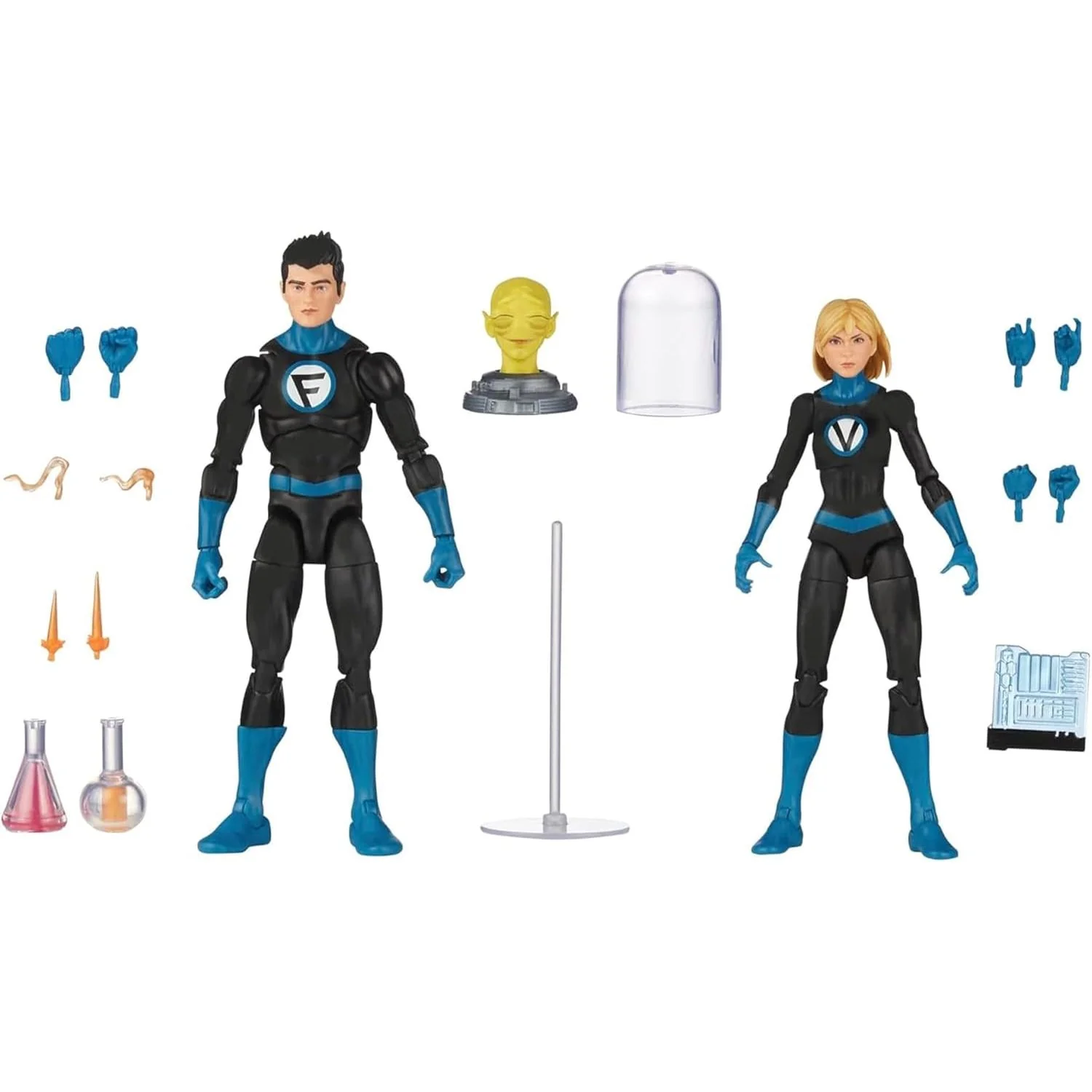 Fantastic Four Franklin & Valeria Richards Action Figure 2-Pack - Hasbro - Marvel Legends - Image 6