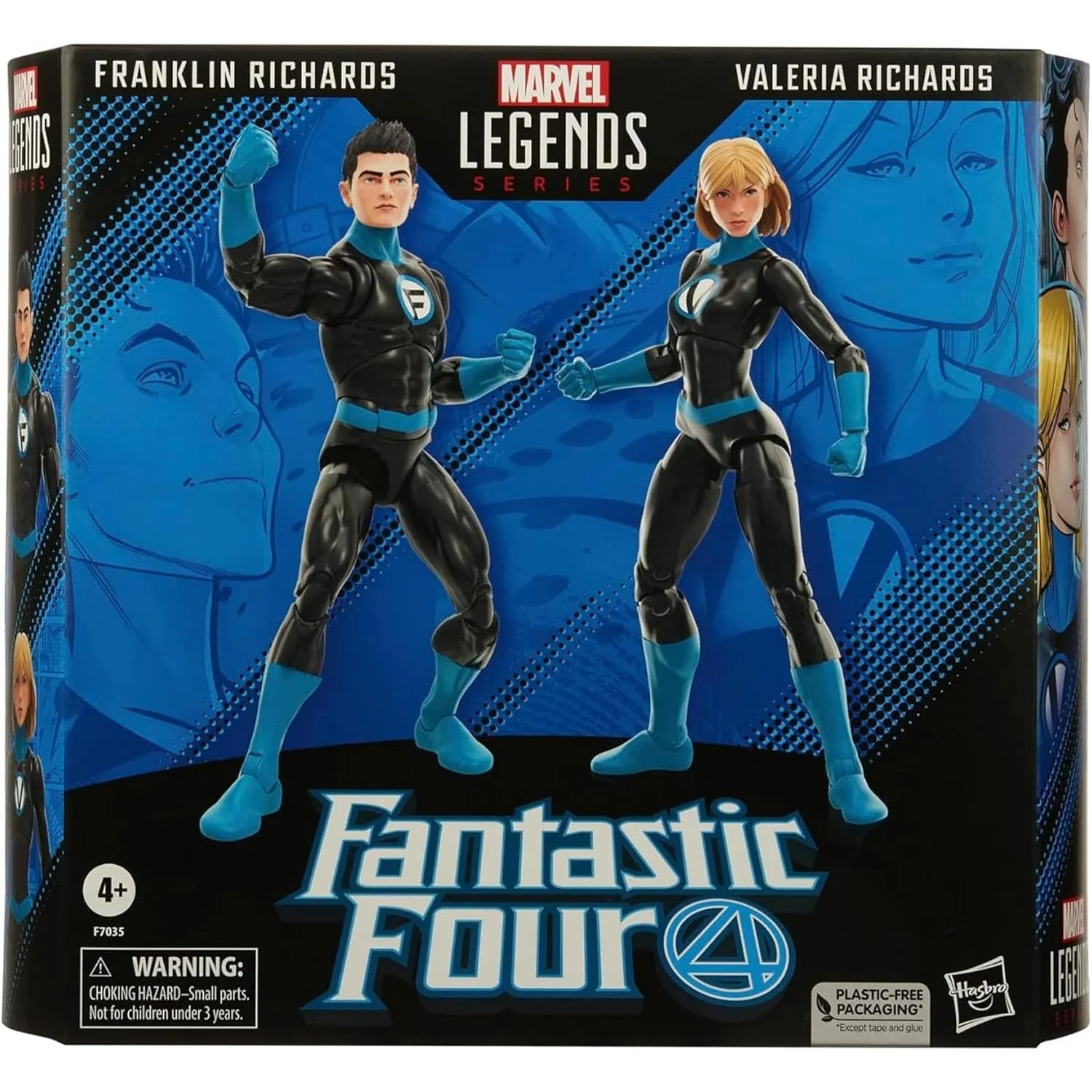 Fantastic Four Franklin & Valeria Richards Action Figure 2-Pack - Hasbro - Marvel Legends - Image 7