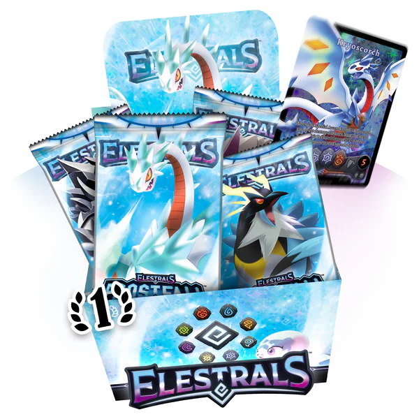 Elestrals TCG Frostfall Booster Pack - 10 Cards - Image 2