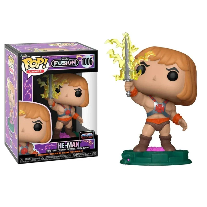 Masters of the Universe He-Man Vinyl Figure - Funko Fusion - Pop! Games #1006 - Image 3