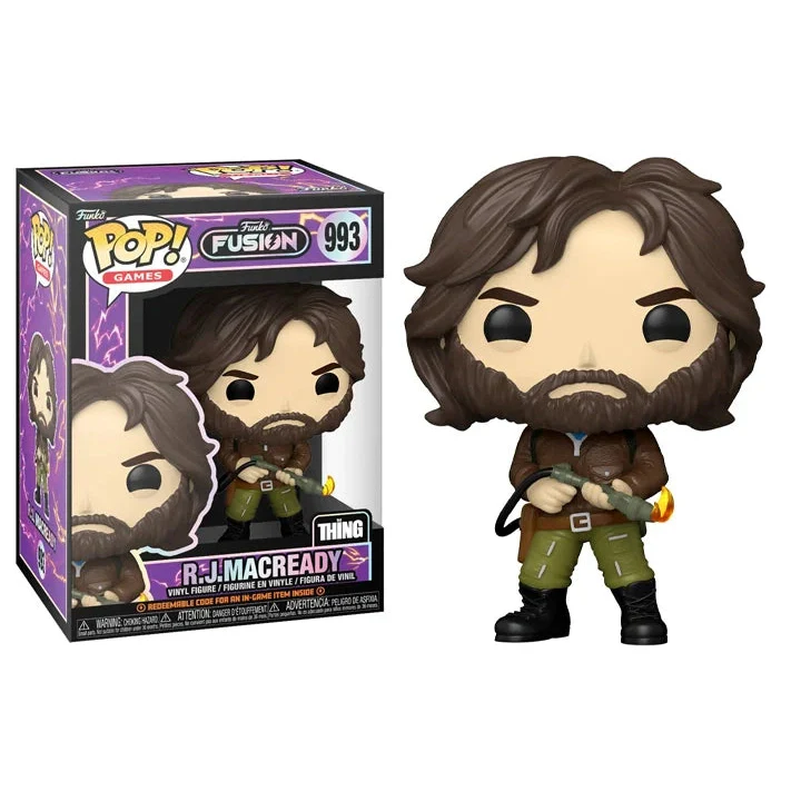 The Thing R.J. Macready Vinyl Figure - Funko Fusion - Pop! Games #993 - Image 3