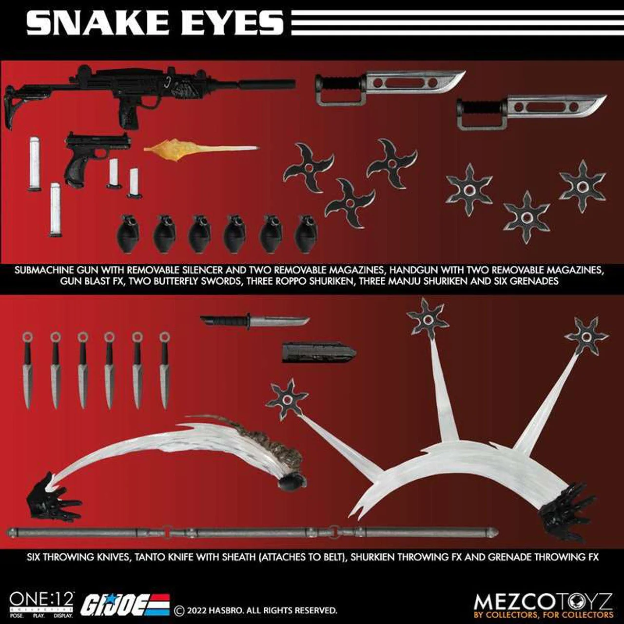 G.I. Joe Snake Eyes One:12 Collective Deluxe - Image 6