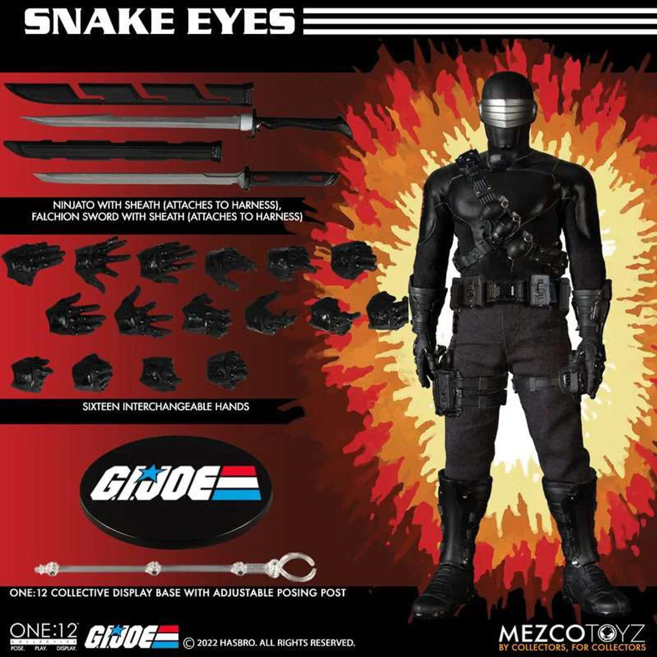 G.I. Joe Snake Eyes One:12 Collective Deluxe - Image 7