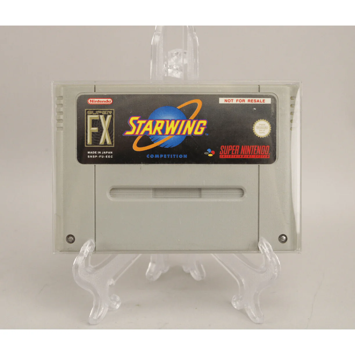 Genuine Starwing Competition Starfox Weekend Super Nintendo SNES Cart NFS PAL