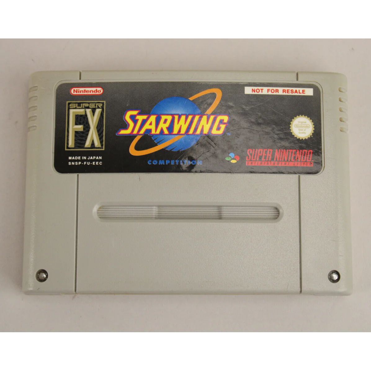 Genuine Starwing Competition Starfox Weekend Super Nintendo SNES Cart NFS PAL - Image 2