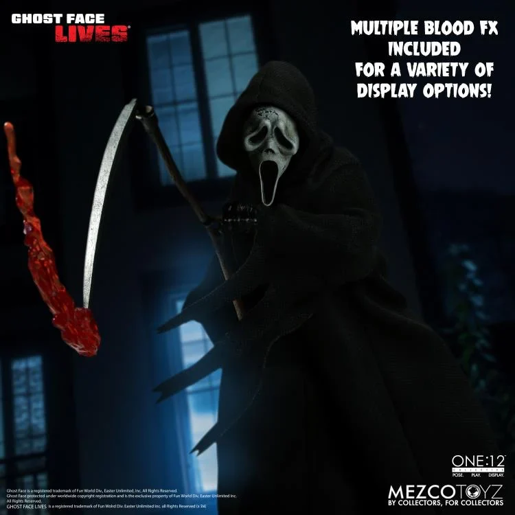 Scream Ghost Face Lives Action Figure - Mezco Toyz - One:12 Collective - Image 15
