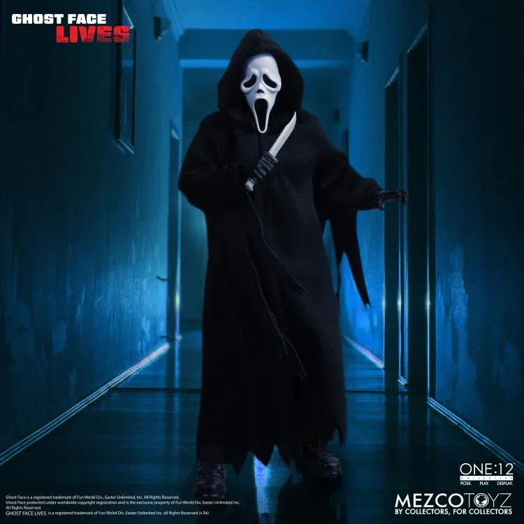 Scream Ghost Face Lives Action Figure - Mezco Toyz - One:12 Collective - Image 2