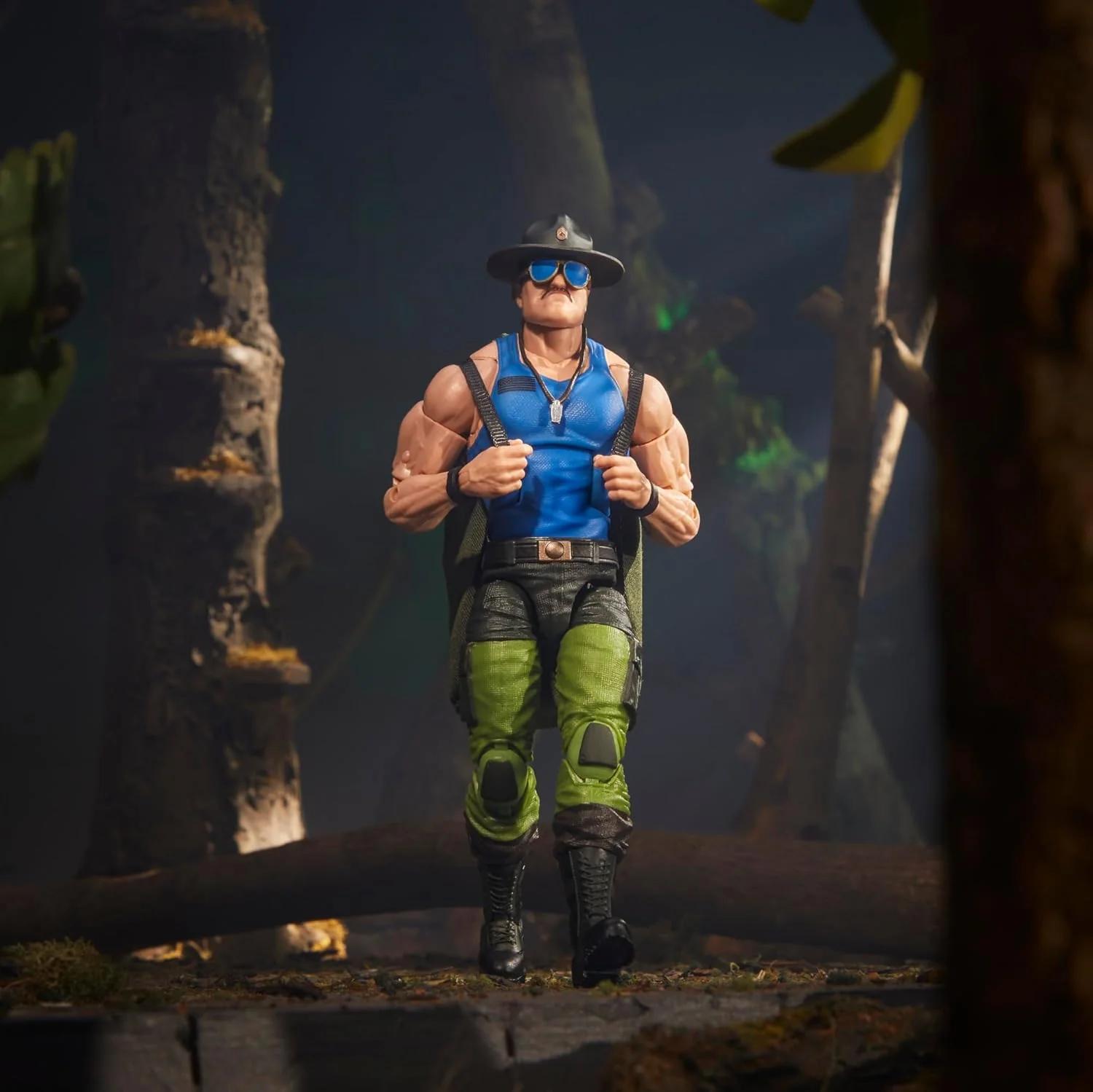 G.I. Joe Mad Marauders Sgt. Slaughter Deluxe Action Figure - Hasbro (Classified Series #129) - Image 12