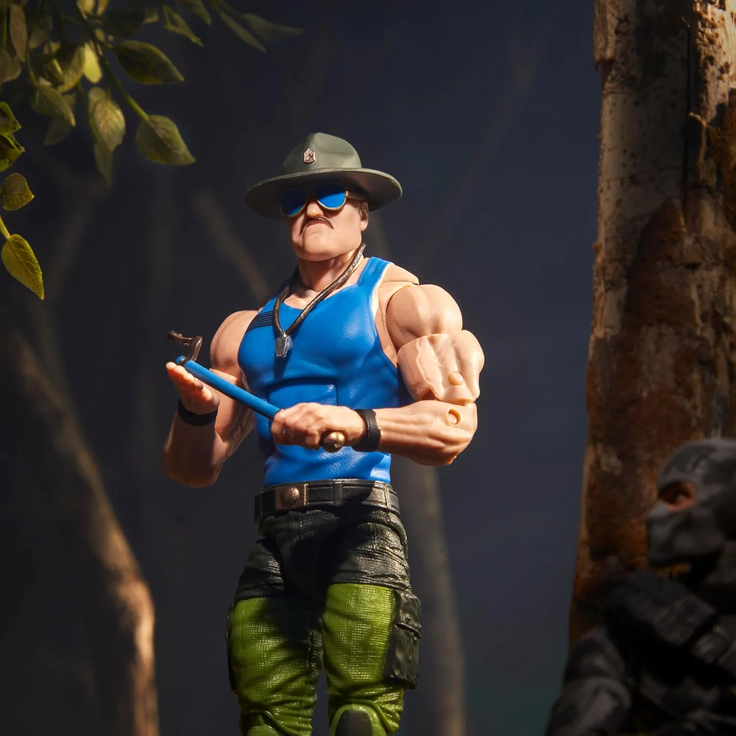 G.I. Joe Mad Marauders Sgt. Slaughter Deluxe Action Figure - Hasbro (Classified Series #129) - Image 14