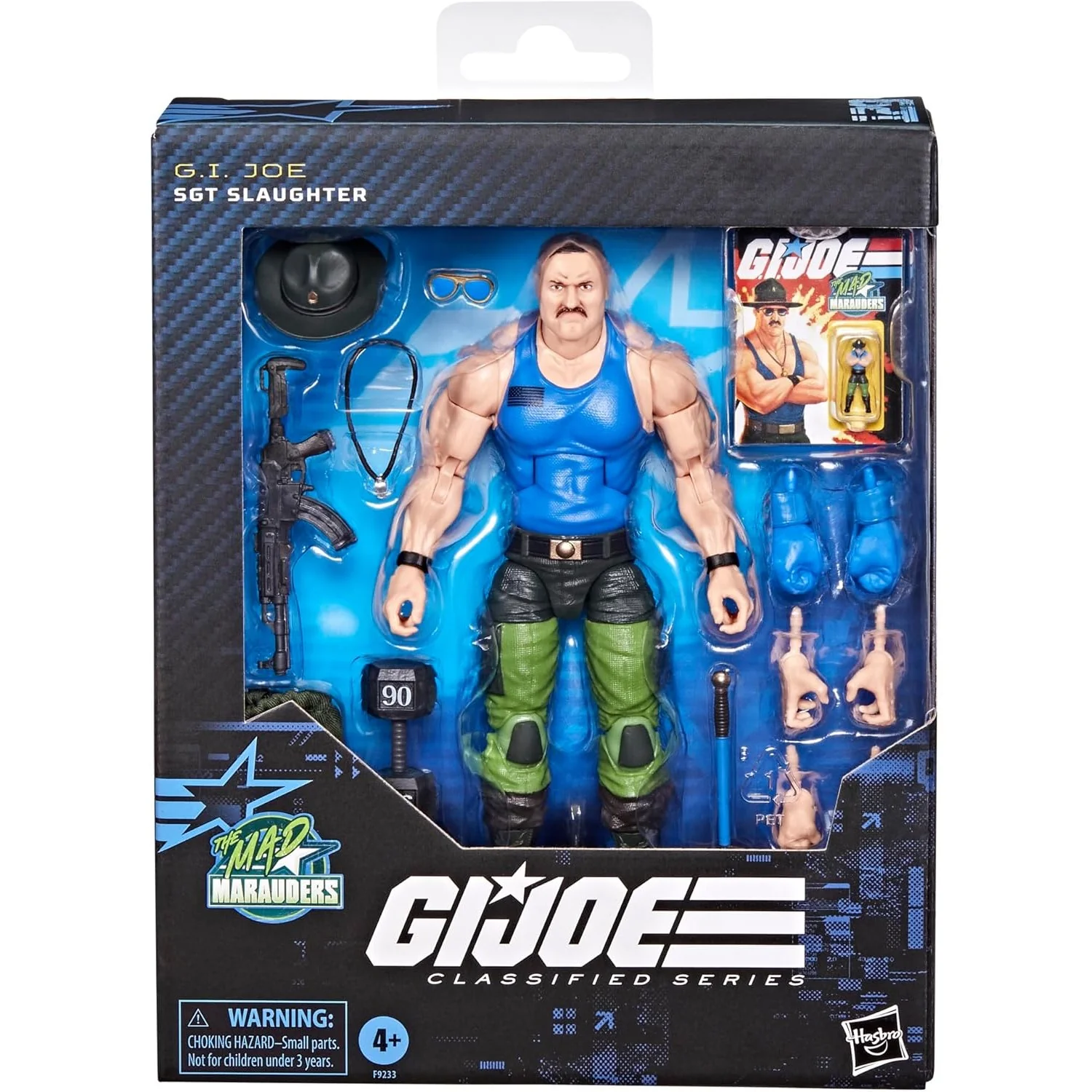 G.I. Joe Mad Marauders Sgt. Slaughter Deluxe Action Figure - Hasbro (Classified Series #129) - Image 2