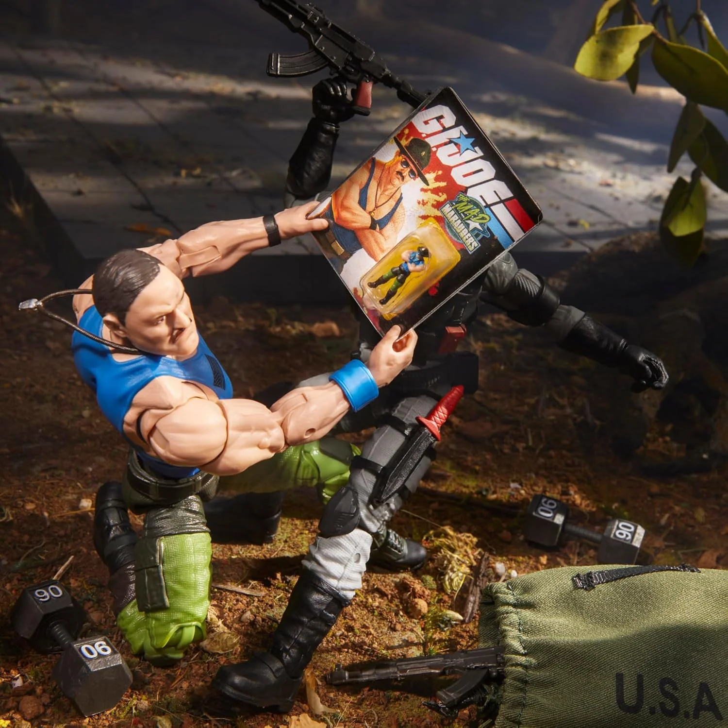 G.I. Joe Mad Marauders Sgt. Slaughter Deluxe Action Figure - Hasbro (Classified Series #129) - Image 4